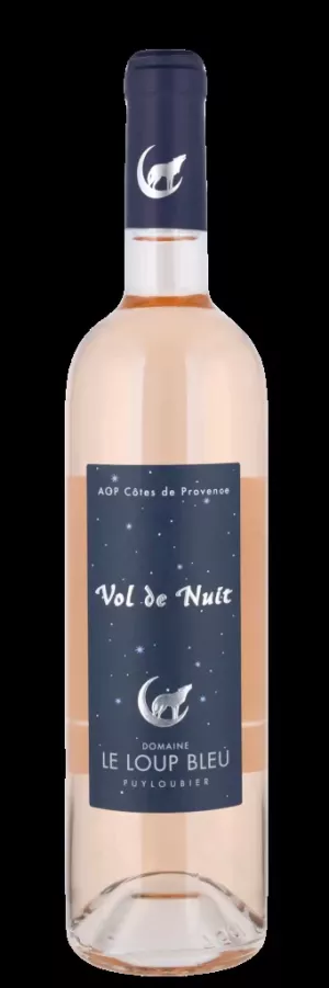 VOL DE NUIT ROSE ØKO Côtes de Provence, Domaine Le Loup Bleu  12,5% 75 cl