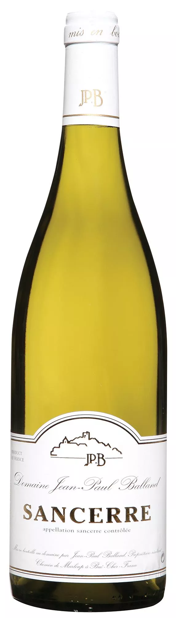 SANCERRE BLANC 2020 DOMAINE JEAN PAUL BALLAND 70 cl 14%