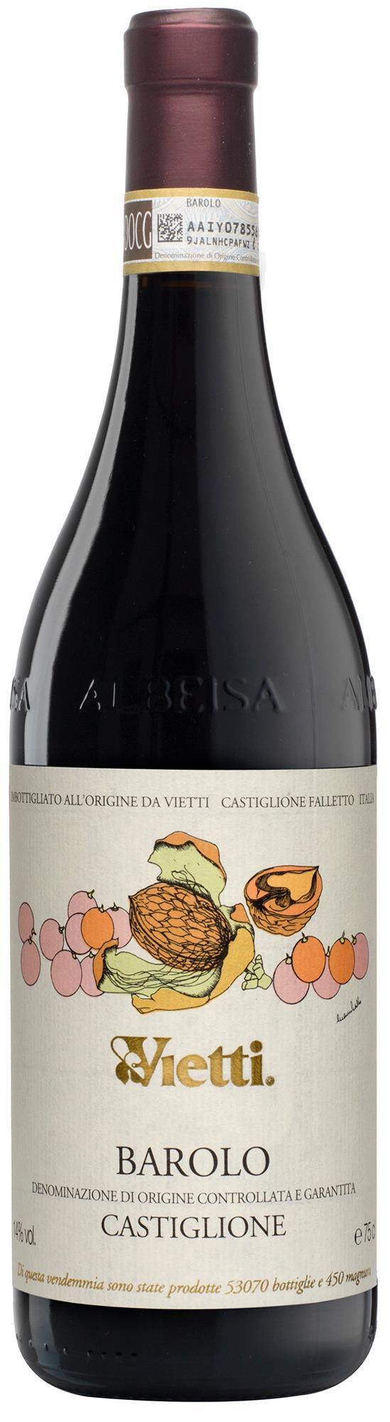 BAROLO CASTIGLIONE DOCG,2018 Vietti, Piemonte 14,5% 75 cl