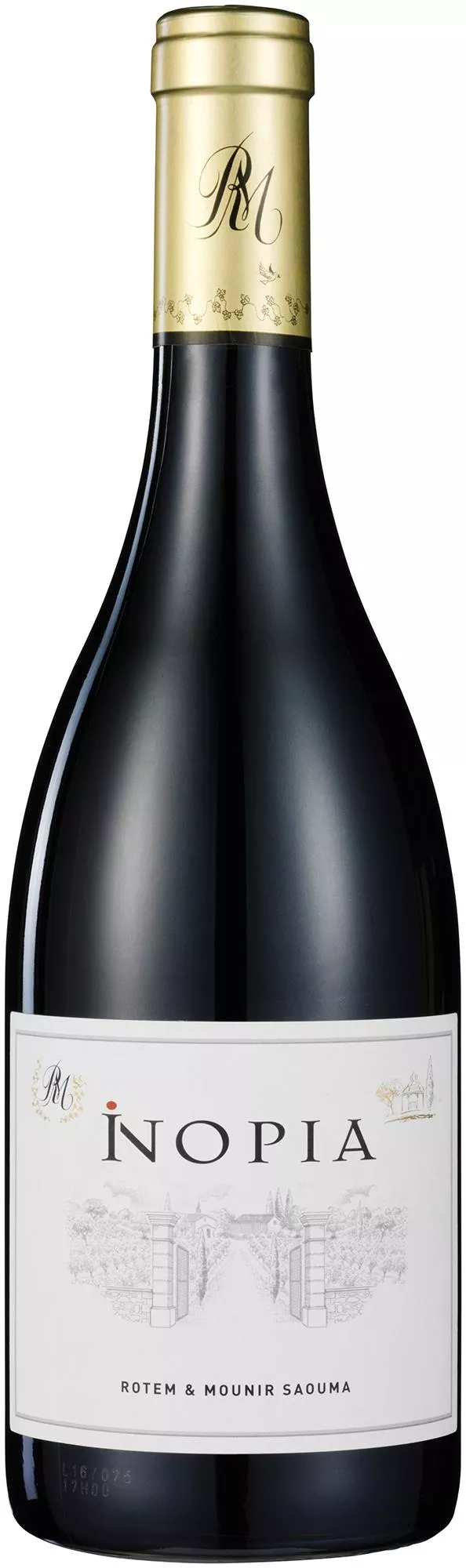 INOPIA ROUGE 2020 ROTEM & MOUNIR SAOUMA 75 cl 14%