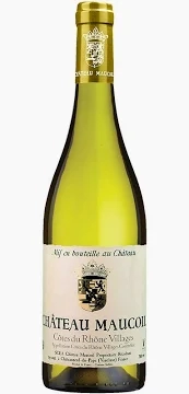 CÔTES DU RHÔNE VILLAGES BLANC, ØKO Château Maucoil 13,5% 75 cl
