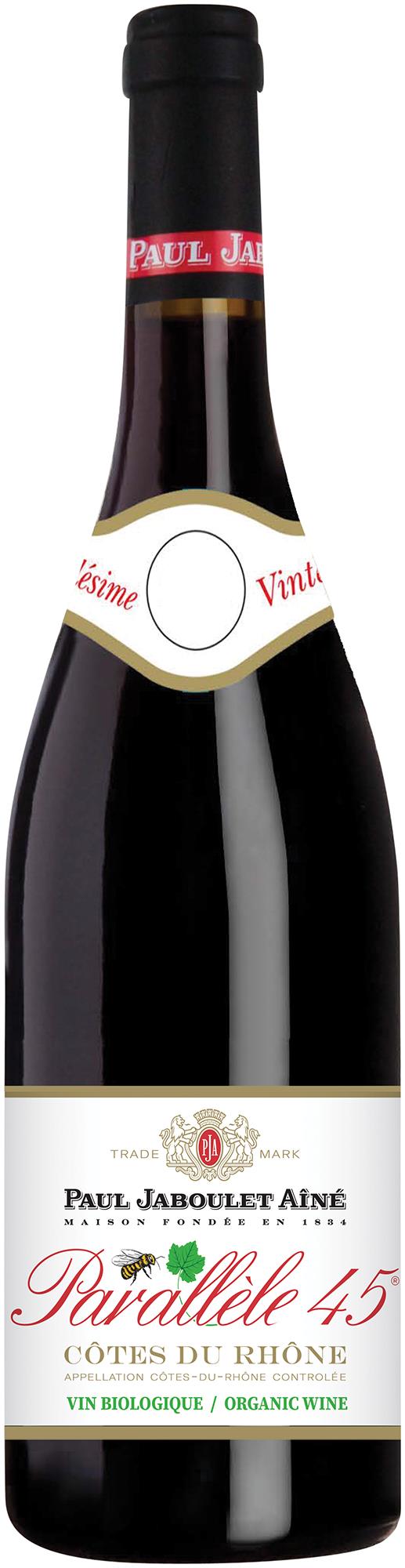 PAUL JABOULET AINÉ CÔTES-DU-RHÔNE ROUGE ØKO PARALLÉLE 45, 2022