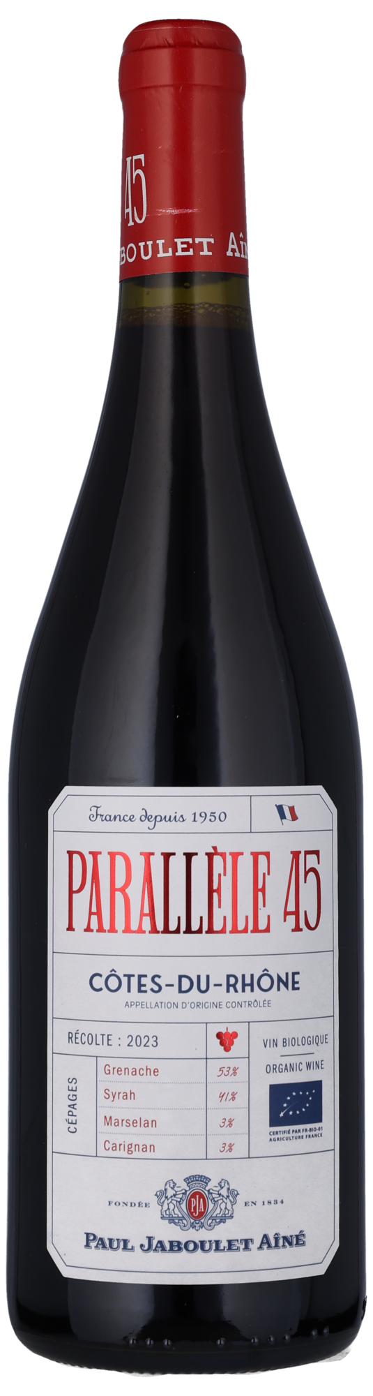 PAUL JABOULET AINÉ CÔTES-DU-RHÔNE ØKO PARALLÉLE 45, 2022