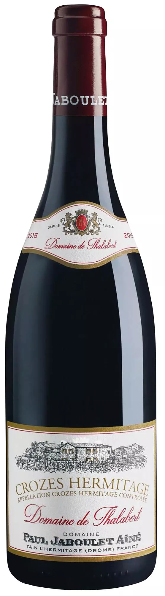 CROZES HERMITAGE ROUGE ØKO Dom. de Thalabert,Paul Jaboulet Ainé 15% 75 cl.