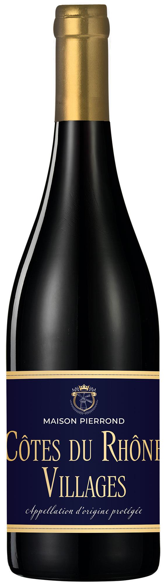 CÔTES DU RHÔNE VILLAGES 2022 Maison Pierrond 14,5% 75 cl.