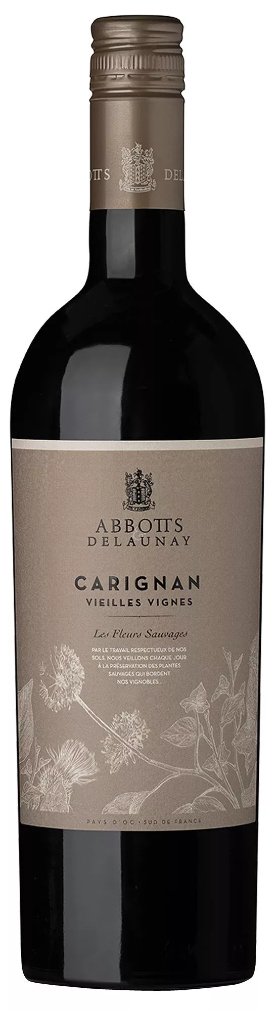 CARIGNAN VIEILLES VIGNES IGP PAYS DOC 2022, ABBOTTS & DELAUNAY 13,5% 75 cl