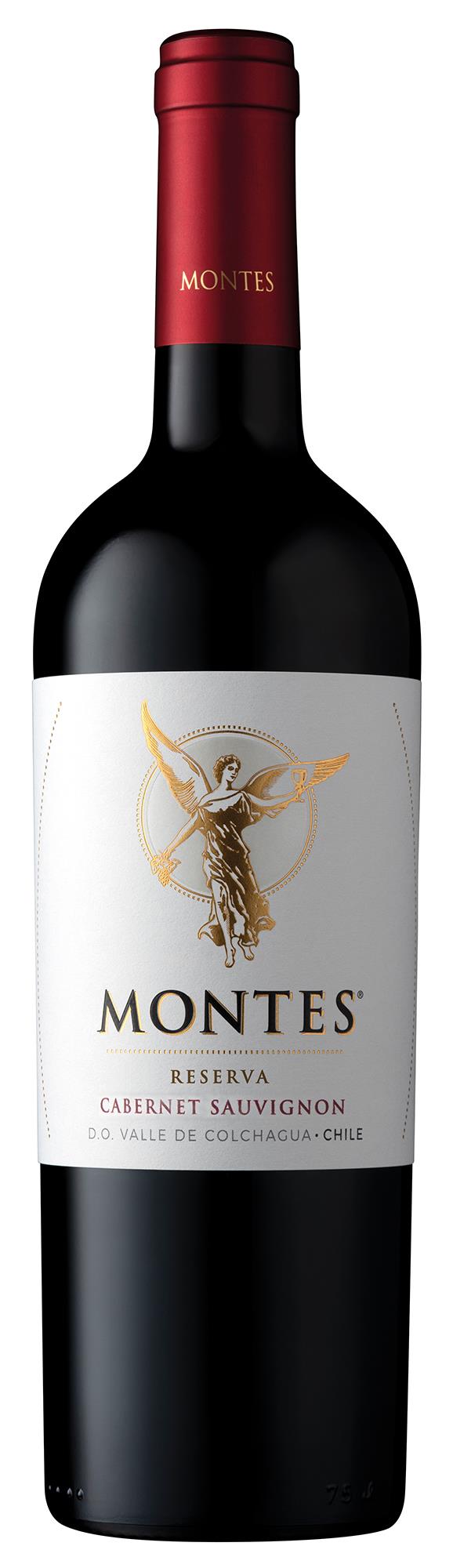 MONTES CABERNET SAUVIGNON RESERVA Colchagua,2021 14,5% 75 cl 