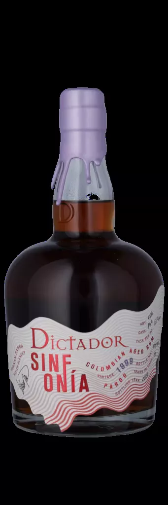 DICTADOR SINFONIA RUM 70 cl 43% Pardo Vintage 1999 