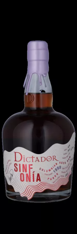 DICTADOR SINFONIA RUM 70 cl 43% Pardo Vintage 1999 