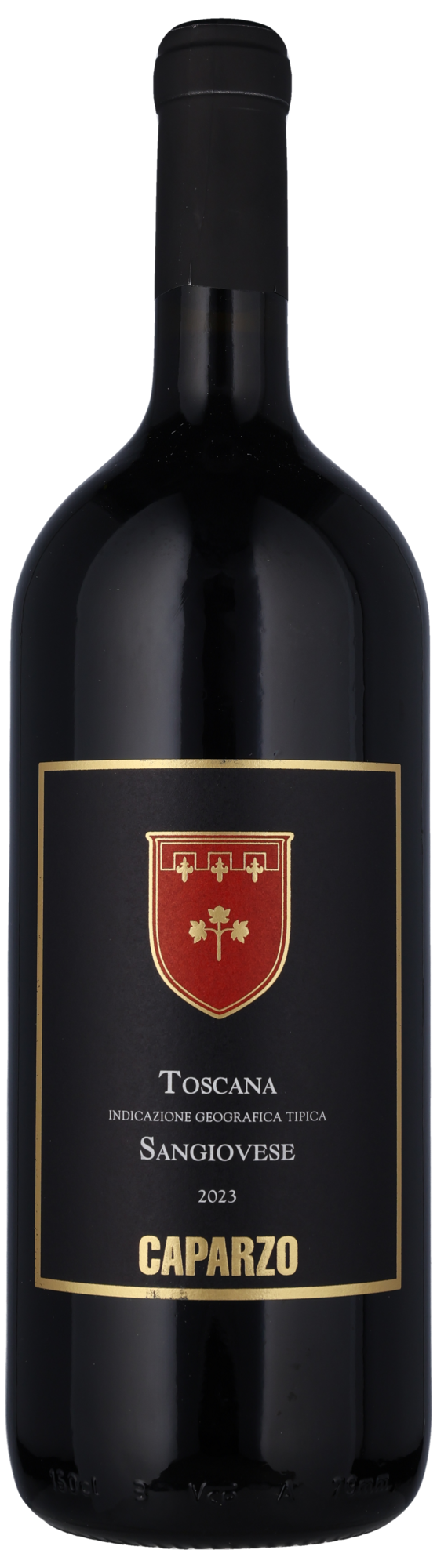 TOSCANA ROSSO, SANGIOVESE IGT, Caparzo 13,5% 150cl.