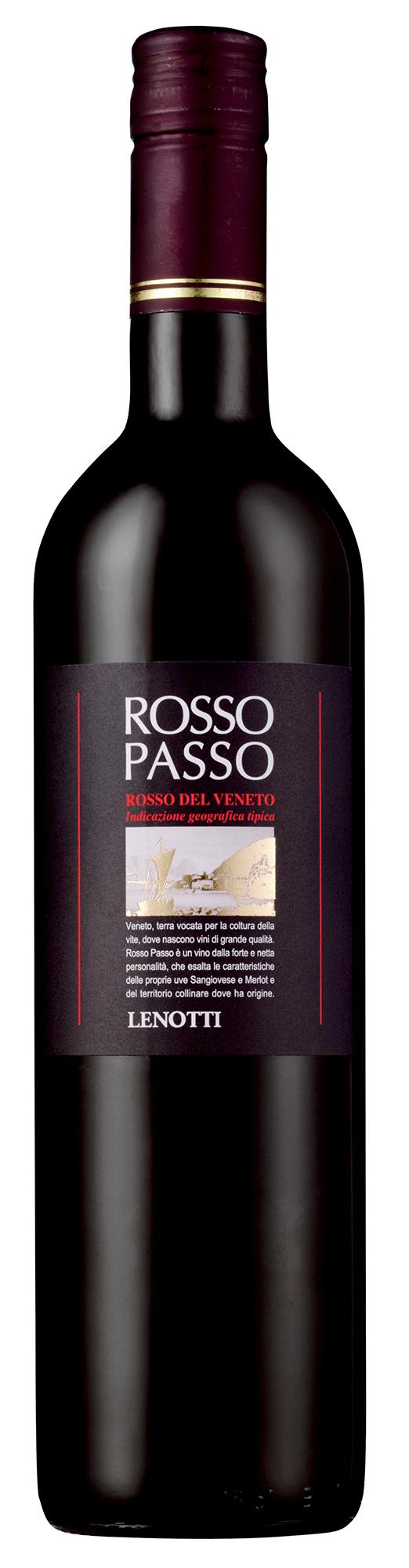 ROSSO PASSO IGT Veneto Rosso, Cantine Lenotti 12,5% 75 cl