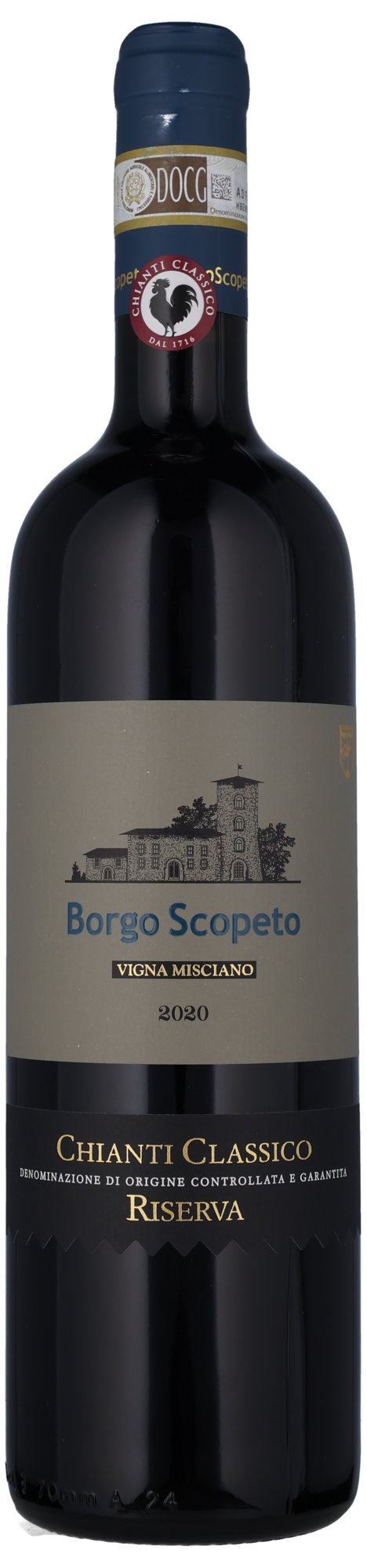 CHIANTI CLAS. VIGNA MISCIANO Riserva, Borgo Scopeto 2020 75 cl 13%