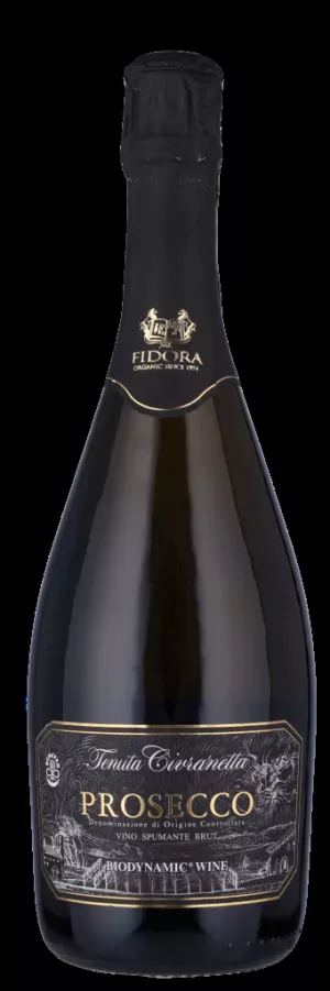 PROSECCO SPUMANTE DOC BRUT BIO  Fidora 11% 75 cl.