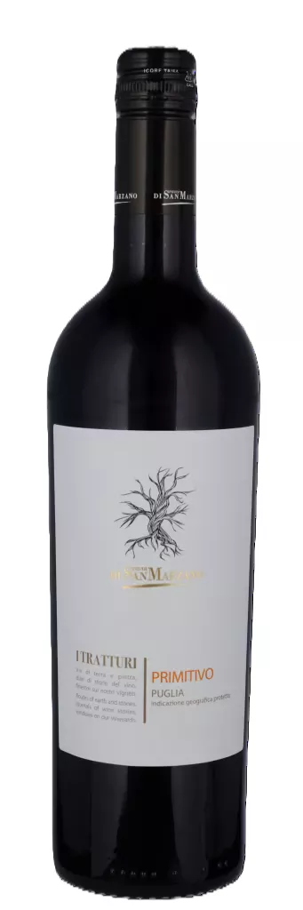 PRIMITIVO, I TRATTURI IGP Puglia, San Marzano Vini 13,5% 75 cl