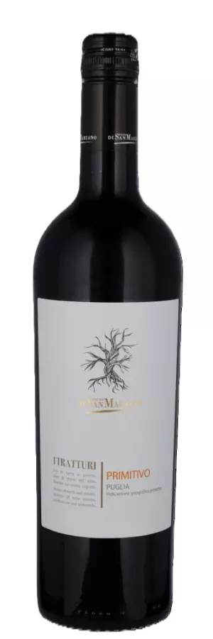 PRIMITIVO, I TRATTURI IGP Puglia, San Marzano Vini 13,5% 75 cl