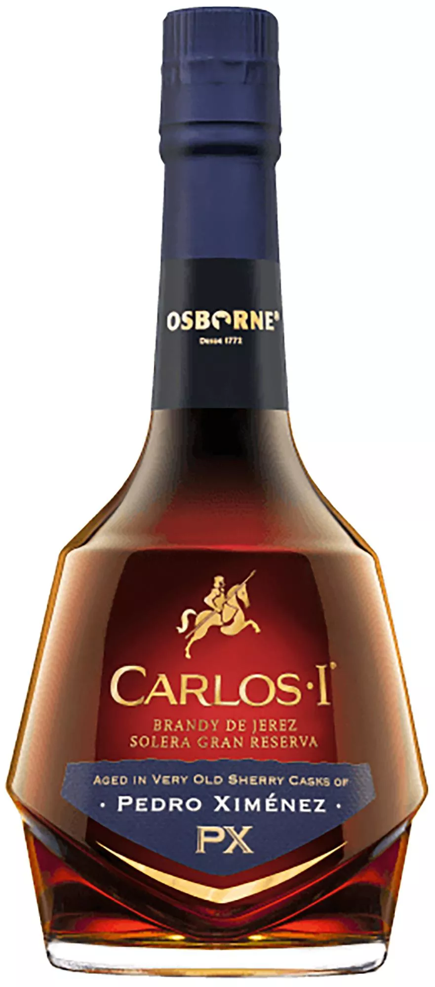 CARLOS I PEDRO XIMENEZ BRANDY 40,3% 75 cl Osborne, Jerez 