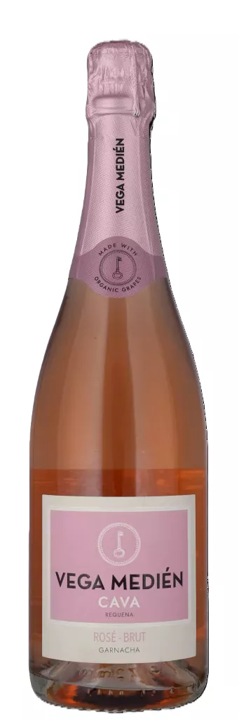 CAVA VEGA MEDIEN BRUT ROSE ØKO 12%75 cl