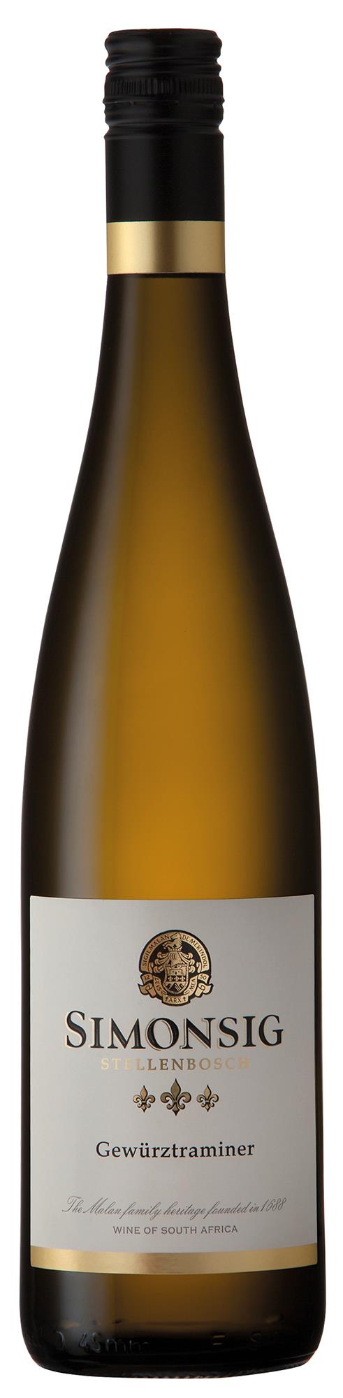 GEWURTZTRAMINER STELLENBOSCH, SIMONSIG 2019 