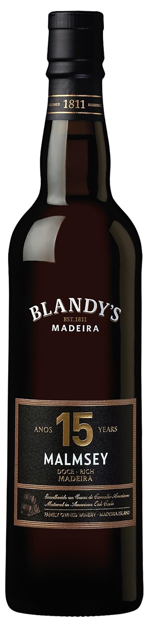 Madeira Blandy´s 15 Års Malmsey Rich 50 CL 19%