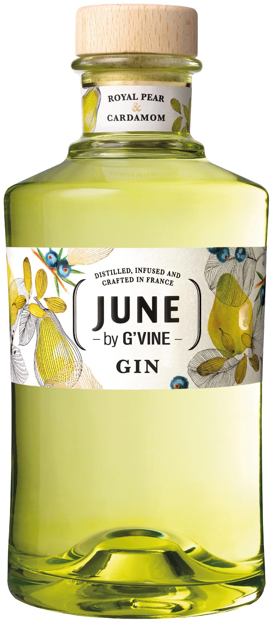 JUNE BY G VINE GIN 37,5% PEAR AND CARDAMOM, MAISON VILLEVERT (70CL)
