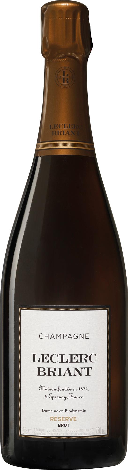 LECLERC BRIANT BRUT RESERVE ØKO CHAMPAGNE 