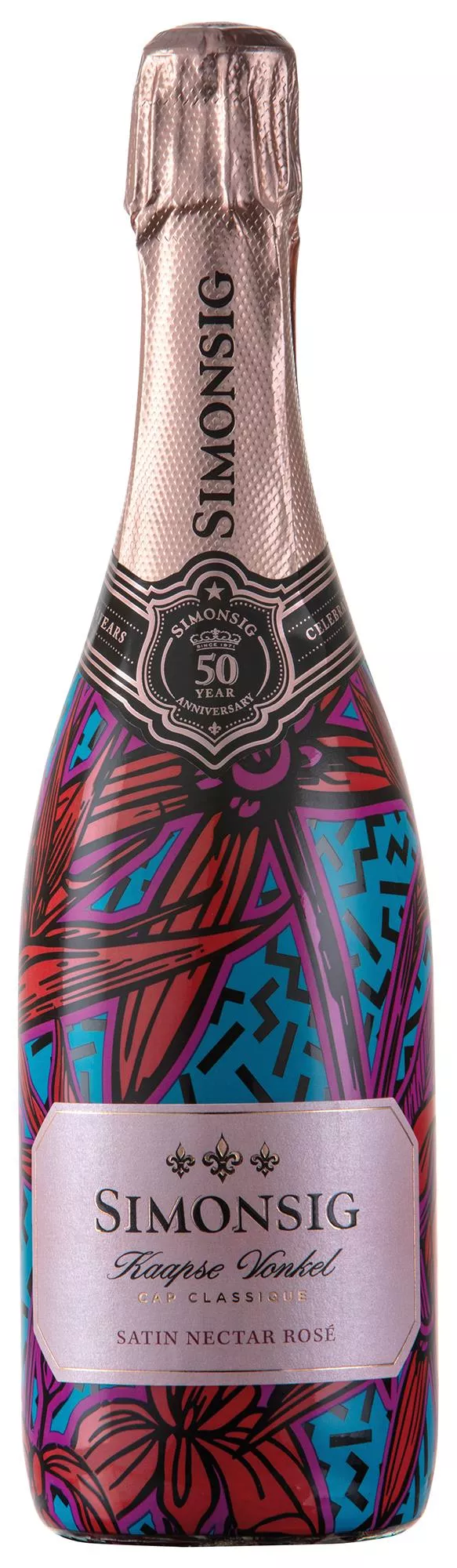 KAAPSE VONKEL SATIN NECTAR ROSE BRUT 2019  STELLENBOSCH, SIMONSIG