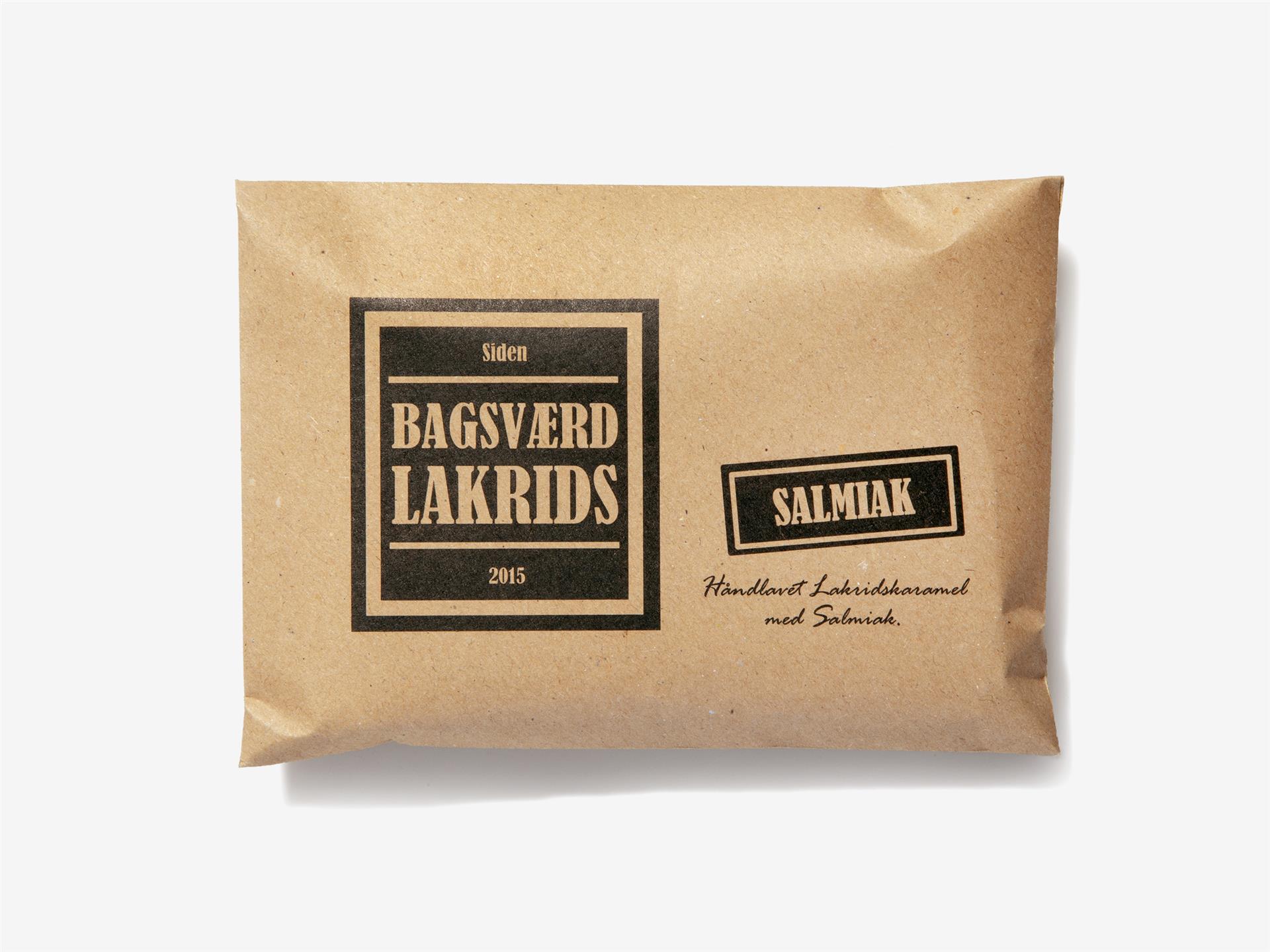 Bagsværd Lakrids Salmiak 160 gram.