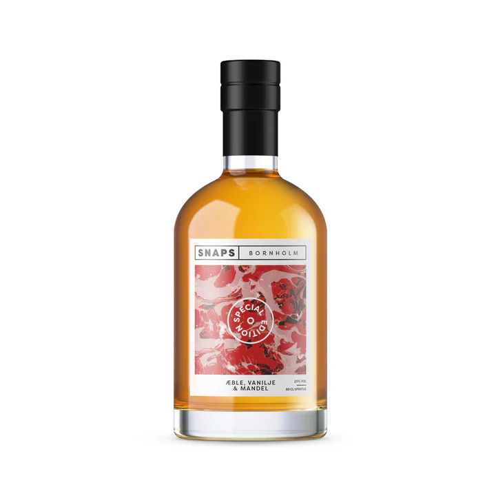 Bornholm snaps Ditte Julies S Æble, Vanilje & Mandel 25% - 50 cl