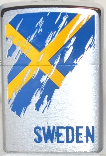 Zippo Swedish Flag