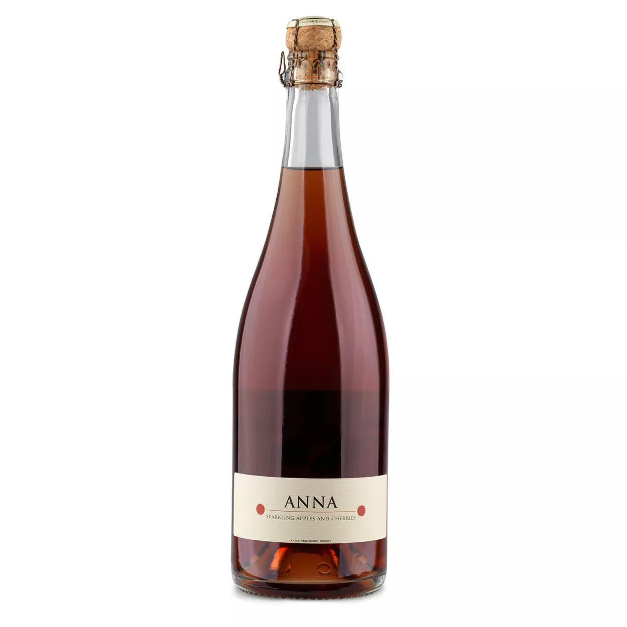 COLD HAND SPARKLING ANNA 75 cl (Æble/Kirsebær)