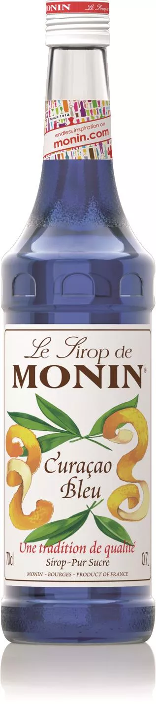 Monin Syrup Curacao Blue / Curacao Blå 70 cl