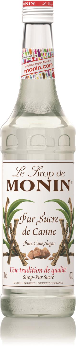 Monin Syrup Cane Sugar / Rørsukker 70 cl