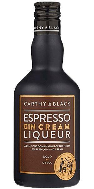 Carthy & Black Espresso Gin Cream Likør 50 cl 17%