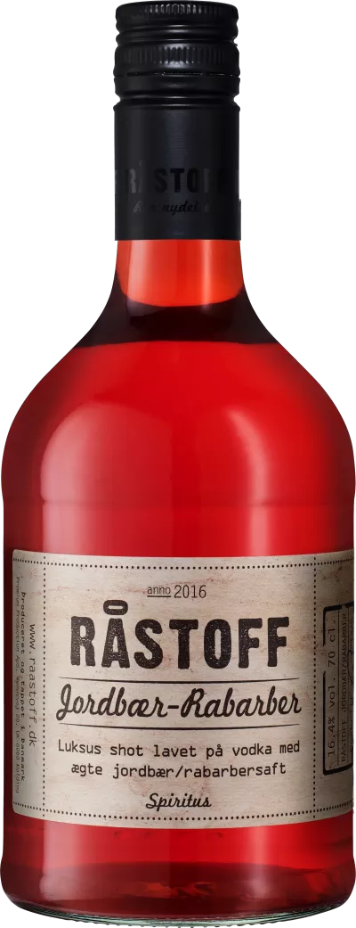  Råstoff Jordbær / Rabarber 70 cl 16,4%