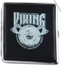 Cigaretetui sort Viking 1