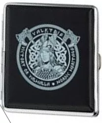 Cigaretetui sort Viking 3