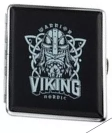 Cigaretetui sort Viking 4