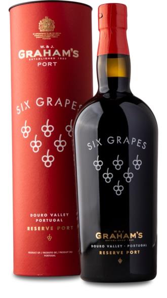 Graham´s Six Grapes, Reserve Ruby inkl. æske 20% 75 cl
