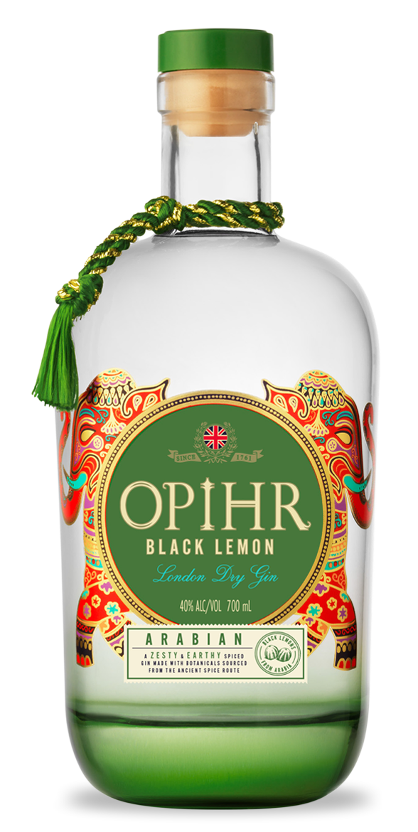 Opihr Black Lemon London Dry Gin 43% 70 cl.