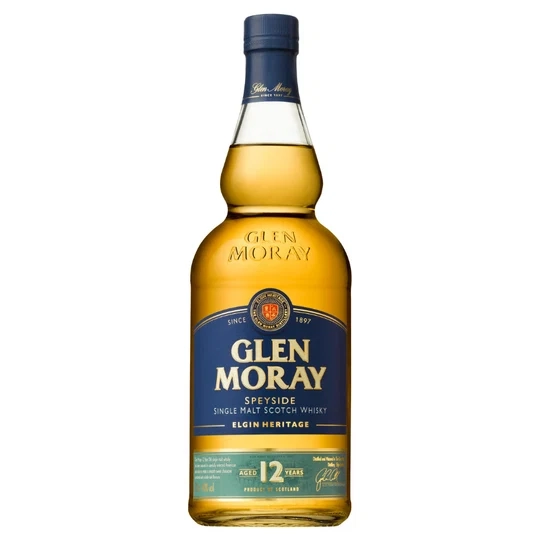 Glen Moray Single Malt 12 Years - 40% 70cl.