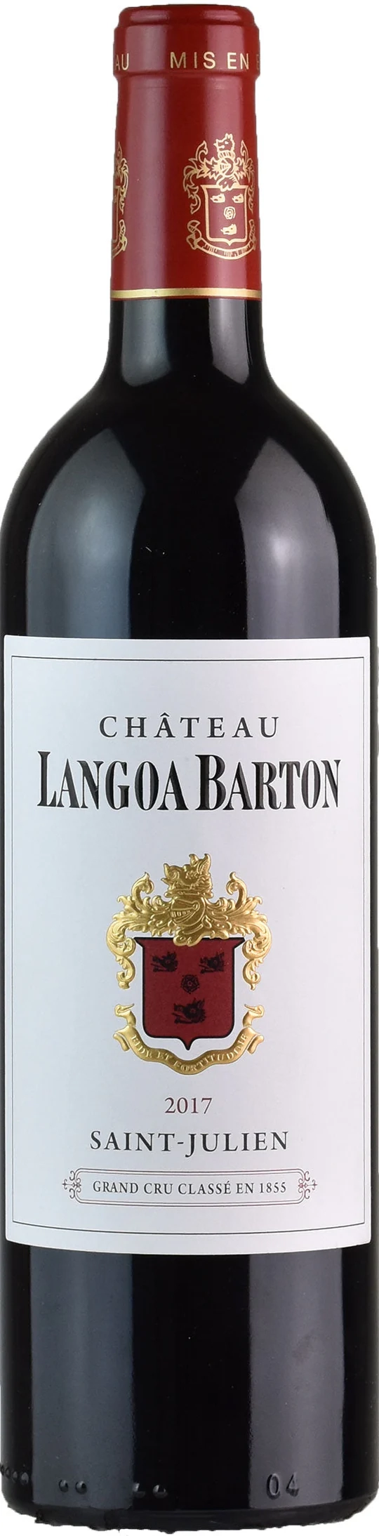Chateau Langoa Barton Saint Julien Grand Cru 2017 13% 75cl.