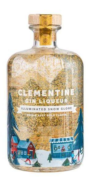 Clementine Gin Liqueur Illuminated Snow Globe 70 CL 20 %
