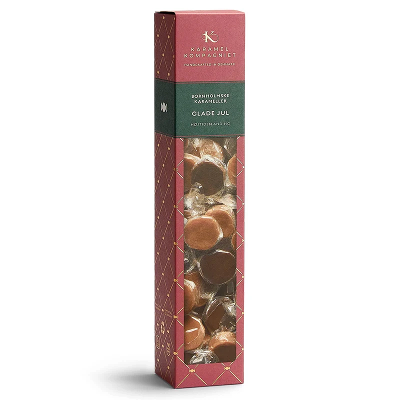 Karamel Kompagniet - Glade jul, karamelblanding 216 gram