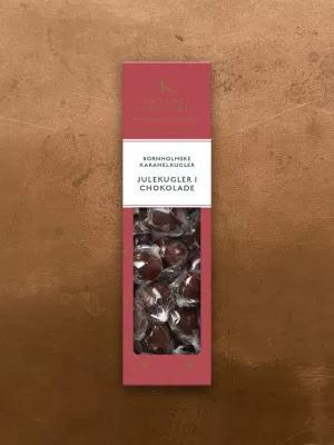Karamel Kompagniet julekugler i chokolade 109 gram