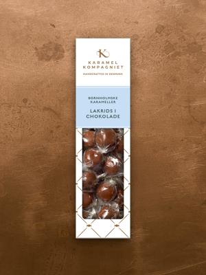 Lakridskaramel med chokolade