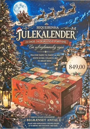 Sequeirinha Portvinsjulekalender 2026  24 x 5 cl