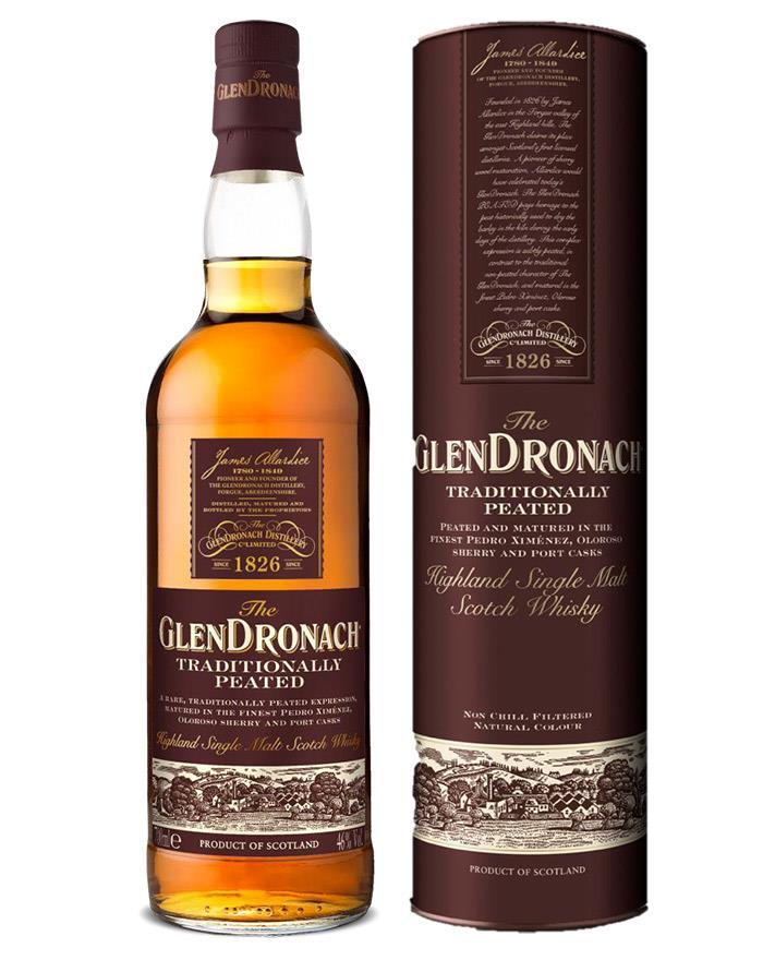 GlenDronach  Traditionally Peated  48% 70 cl 48%