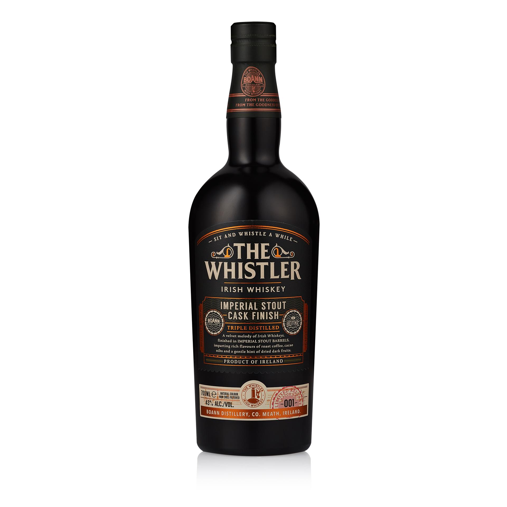 The Whistler Imperial Stout Cask Finish Irish Blended Whisky, 43%