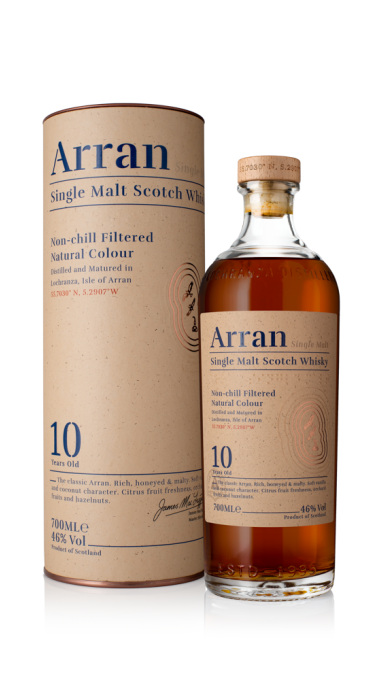 Arran Single Malt 10 års 46% 70 cl.