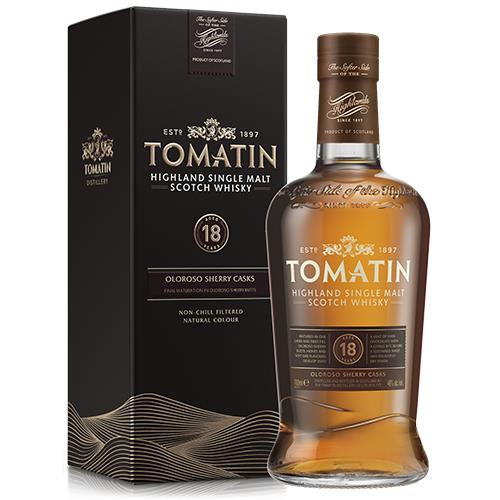 Tomatin 18 år Single Highland Malt Scotch Whisky 46% 70cl